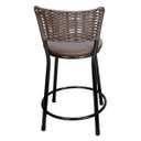 Ver imagem 4 de Banqueta Baixa Hawai Café - Assento Marrom