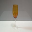 Ver imagem 3 de Jogo 2 Peças Taça de Vidro 230ml Âmbar 26x6x6cm Vinho Água Espumante Champagne