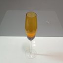 Ver imagem 4 de Jogo 2 Peças Taça de Vidro 230ml Âmbar 26x6x6cm Vinho Água Espumante Champagne