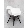 Cadeira Charles Eames com Braço Branca All Black - 6