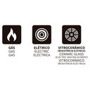 Ver imagem 4 de Jogo de Panelas 5 Peças Sicília Antiaderente Starflon Avelã Tramontina 20499615