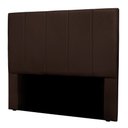 Ver imagem 3 de Cabeceira King 1,95m Sevilha Suede - Pallazio Marrom