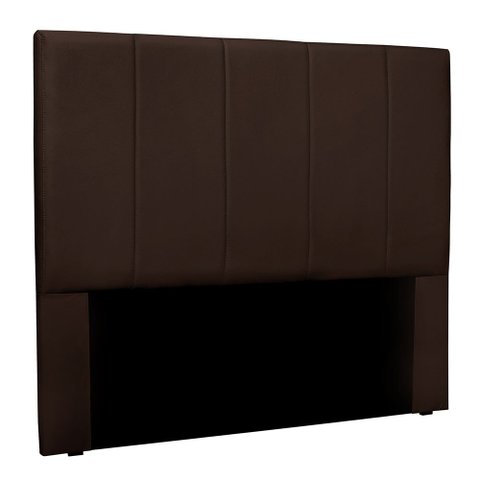 Cabeceira King 1,95m Sevilha Suede - Pallazio Marrom
