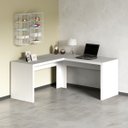 Ver imagem 1 de Mesa de Canto para Escritório Branca Office Angular Me4116