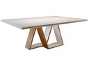 Ver imagem 1 de Mesa de Jantar Retangular Madeira Maciça - Phoenix-2,20 x 1,10 metros - Requinte Salas