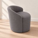 Ver mais imagens de Poltrona Decorativa Yara Suede Sala Estar Quarto Recepção Confortável