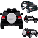 Ver imagem 1 de Carro Elétrico Infantil Biemme Blazer Polícia Preto 12v Controle
