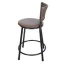 Ver imagem 2 de Kit 4 Banquetas Baixa Hawai Café - Assento Marrom