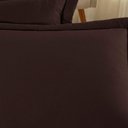 Ver imagem 2 de Porta Travesseiro Matelado Nobre 1 Peça Malha 100% Algodão - Marrom