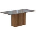 Ver imagem 7 de Sala Jantar Ana 180cm x 90cm 6 Cadeiras Laura - Savana/Offwhite/Aspen - Cimol