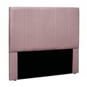 Ver imagem 1 de Cabeceira Cama Box Solteiro 90 Cm Arizona Veludo Lilás S04 - D'Rossi