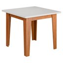 Ver imagem 2 de Mesa de Jantar Quadrada 4 Lugares Multimóveis Cr50223 Cinamomo/off White