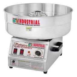 Máquina Fazer Algodão Doce Industrial Bivolt Auto - 1