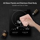 Ver imagem 5 de Duxtop Cooktop Elétrico Portátil 1600w com Controle Touch e Timer (preto)
