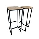 Ver imagem 4 de Kit Banquetas Mdf Strassis Design Sd-3040 Preto
