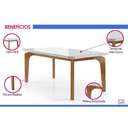 Ver imagem 7 de Mesa Cozinha Londrina 120 + 4 Cad Londrina Capuccino Rufato