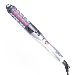 Modelador De Cachos Gama Italy Spirale Bivolt Cinza E Rosa - 19mm - 2