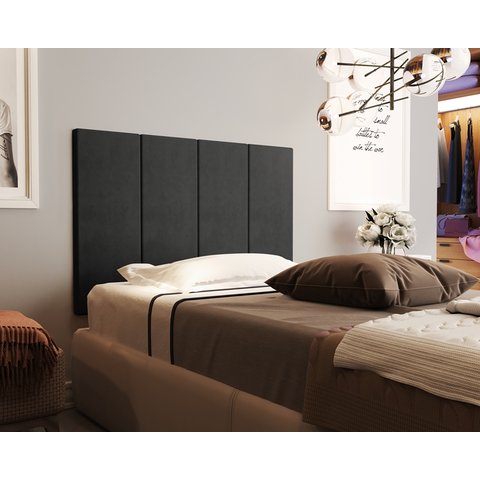 Cabeceira Cama Box 0,90 Veneza Cores - Comprar Móveis em Casa:preto