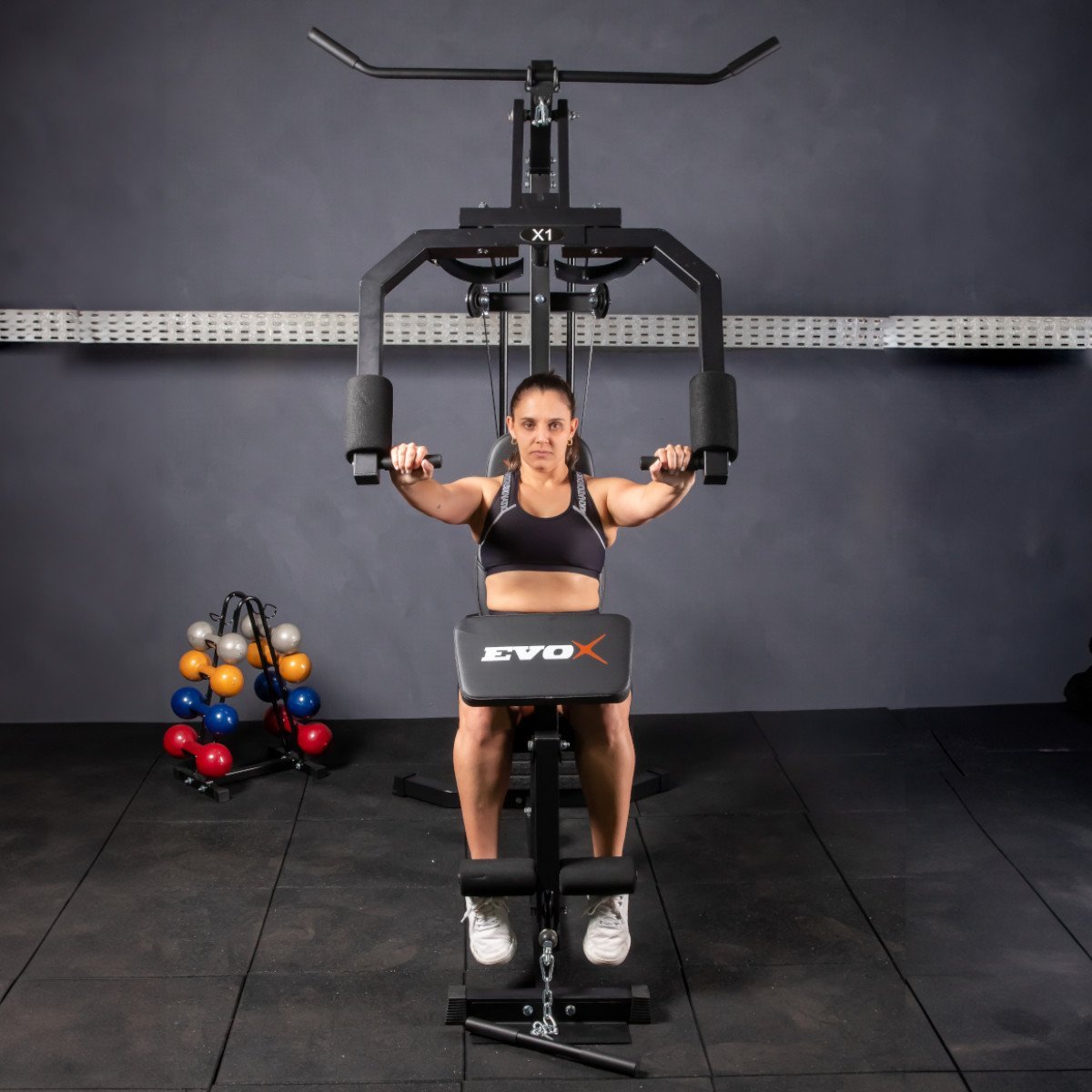 Academia Completa Estação Musculação X1 | Evox Fitness - 5