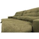 Ver imagem 4 de Sofá Montenegro 2,52M Retrátil e Reclinável com Molas No Assento e 2 Almofadas Lombar Moveis