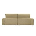 Ver imagem 6 de Sofá Magnum 2,82M Retrátil e Reclinável com Molas No Assento Tecido Suede Bege