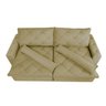Sofá Magnum 2,82M Retrátil e Reclinável com Molas No Assento Tecido Suede Bege - 5