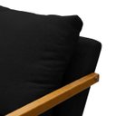 Ver imagem 6 de Conjunto 2 Poltronas Decorativa Mona Luxo Sala de Estar e Decoração:preto