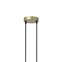 Ver imagem 4 de Pendente Abaporu Dourado e Branco (c)107cm (l)30cm (a)23cm 8xg9 200w - Hl004w