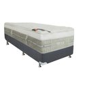 Ver imagem 1 de Cama Box Solteiro: Colchão Molas Castor Pocket Summer Winter + Base CRC Suede Gray(88x188)
