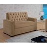 Sofá Baú Barcelona 2 Lugares - Animale Bege Cod 093 - 1