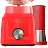 Liquidificador Mallory Taurus Copo 3, 1 Litro, 12 Velocidades, 1300W, Vermelho - 220V - 4