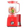 Liquidificador Mallory Taurus Copo 3, 1 Litro, 12 Velocidades, 1300W, Vermelho - 220V - 6