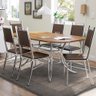 Conjunto Sala de Jantar Carraro Egeu com Mesa e 6 Cadeiras - 1