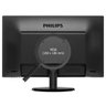 Monitor LED 23,6" Philips 243V5Qhaba, Full Hd, Widescreen Vga HDMI Dvi - Preto - 3