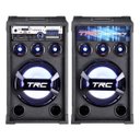 Ver imagem 3 de Caixa de Som Amplificada Trc Trc369, Bluetooth, USB, Rádio Fm, 400W - Preto