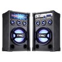 Ver imagem 1 de Caixa de Som Amplificada Trc Trc369, Bluetooth, USB, Rádio Fm, 400W - Preto