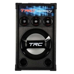 Caixa de Som Amplificada Trc Trc369, Bluetooth, USB, Rádio Fm, 400W - Preto - 4
