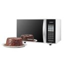 Ver mais imagens de Micro-ondas Panasonic Nn-st27jwrun, 21 L, Porta Espelhada, Branco - 220v