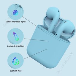Fone de Ouvido Pro B sem Fio C/microfone Bluetooth Laranja - 2