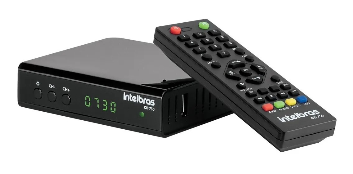 Conversor Digital de Tv com Gravador Cd-730 Intelbras - 1