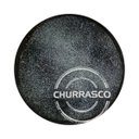 Ver imagem 3 de Prato Raso Tramontina Churrasco Carbon em Porcelana Decorada 25 Cm