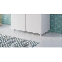 Tábua de Passar Notavel Criativa Branco com Armário 1 Porta 3 Prateleiras - 3
