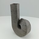 Ver imagem 6 de Vaso Decorativo Enfeite Casa Nó Home&Co Resina 30x19x17cm Marrom