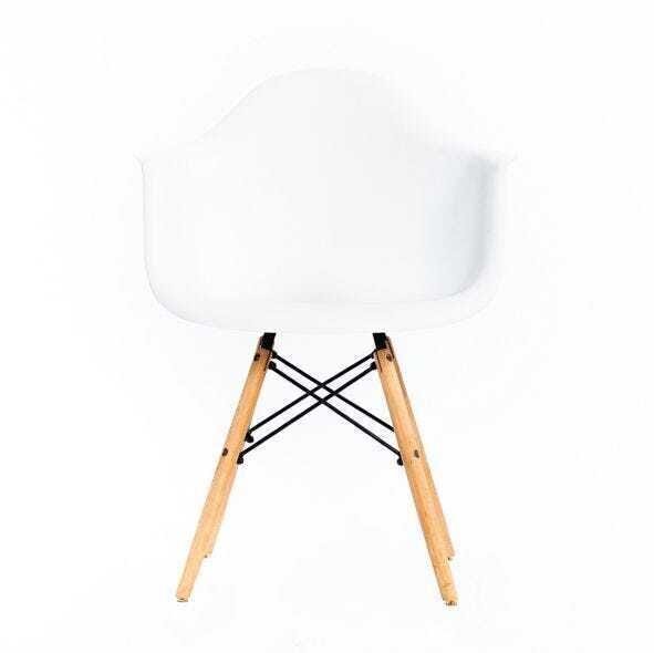 Cadeira Charles Eames Wood Daw/Pp - 1