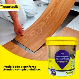 Cola Adesivo para Piso Vinílico Quartzolit - 4kg - 5