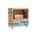 Ver imagem 6 de Balcão p/ Banheiro Marquesa c/1GAV e Nicho 80cm Greige Nesher