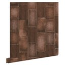 Ver imagem 4 de Papel de Parede Natural Moderno Couro Mambo Finottato - Rolo de 10m