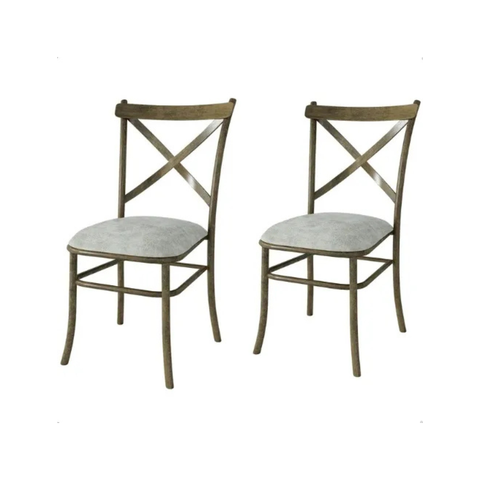 Kit 2 Cadeiras Decorlidi Confortavel Estilo Industrial
