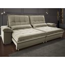 Ver imagem 1 de Sofá Bergamo 2,90m Retrátil e Reclinável Veludocristal Fendi - Netsofas