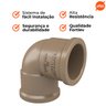 Kit Joelho 90º Soldável 25mm Fortlev - 25 Unidades - 4